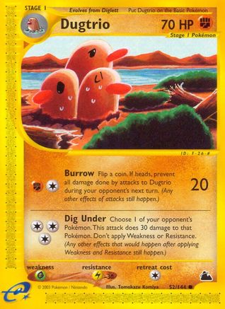 Dugtrio (Reverse Holofoil)