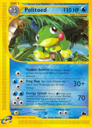 Politoed (25) (Reverse Holofoil)
