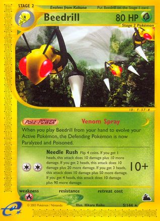 Beedrill (5) (Reverse Holofoil)