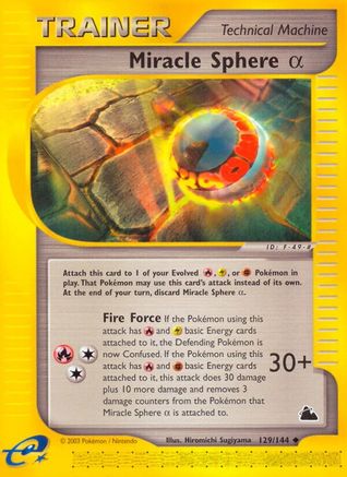 Miracle Sphere Alpha (Reverse Holofoil)
