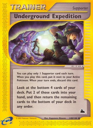 Underground Expedition (Reverse Holofoil)