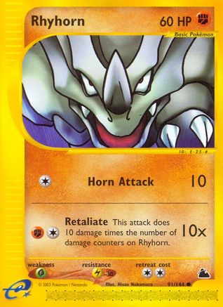 Rhyhorn (Reverse Holofoil)