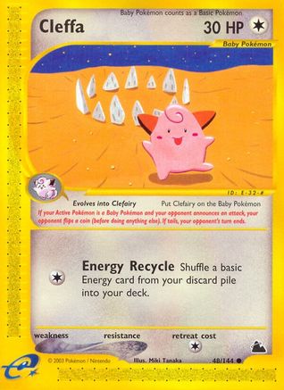 Cleffa (Reverse Holofoil)