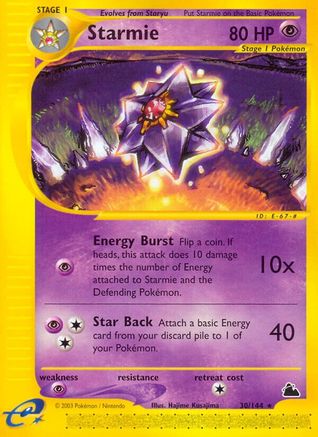 Starmie (30) (Reverse Holofoil)