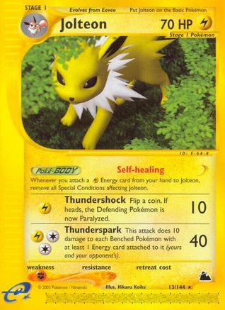Jolteon (13) (Reverse Holofoil)