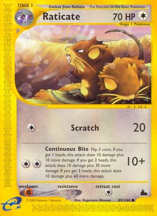 Raticate (Reverse Holofoil)