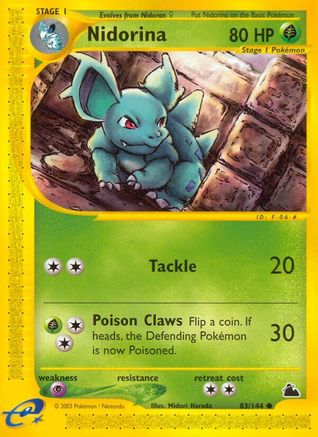Nidorina (Reverse Holofoil)