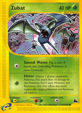 Zubat (117) (Reverse Holofoil)