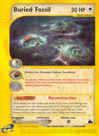 Buried Fossil (Reverse Holofoil)