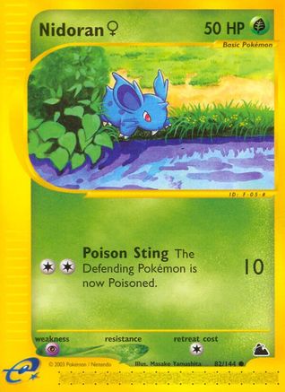 Nidoran F (82) (Reverse Holofoil)