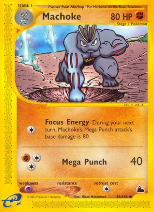 Machoke (Reverse Holofoil)