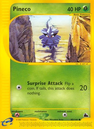 Pineco (85) (Reverse Holofoil)