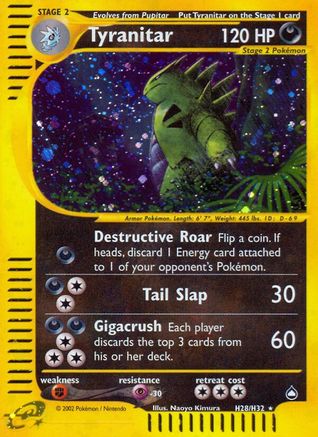 Tyranitar (H28) (Holofoil)