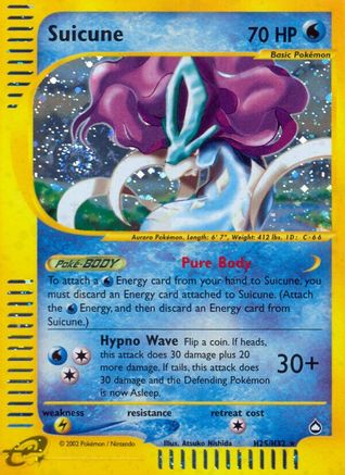 Suicune (H25) (Holofoil)