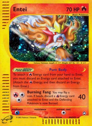 Entei (H8) (Holofoil)