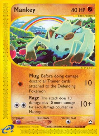 Mankey (Reverse Holofoil)