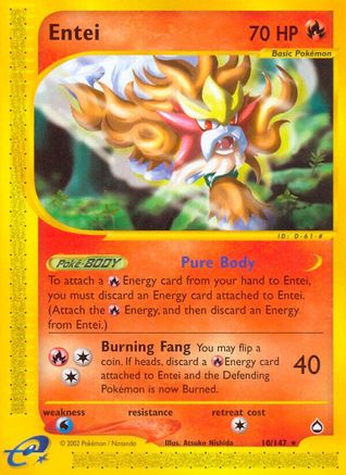 Entei (Reverse Holofoil)
