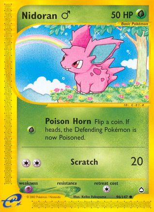 Nidoran M (Reverse Holofoil)