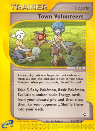 Town Volunteers (Reverse Holofoil)