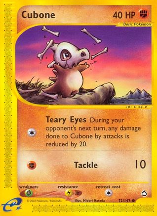 Cubone (Reverse Holofoil)