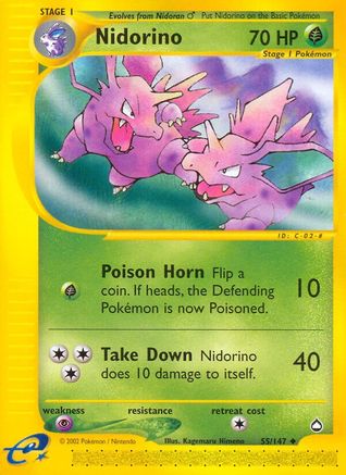 Nidorino (Reverse Holofoil)