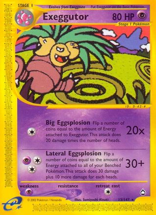 Exeggutor (13) (Reverse Holofoil)
