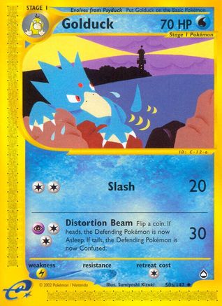 Golduck (50a) (Reverse Holofoil)