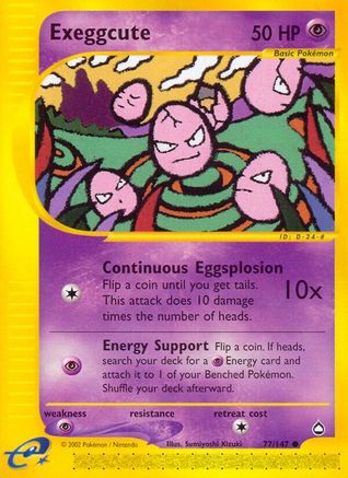 Exeggcute (77) (Reverse Holofoil)
