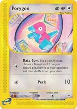 Porygon (103b) (Reverse Holofoil)