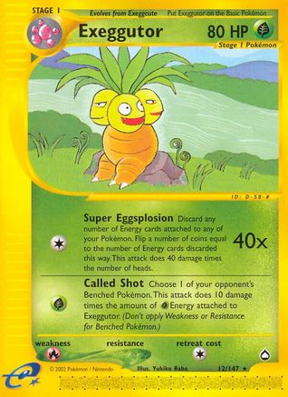 Exeggutor (12) (Reverse Holofoil)