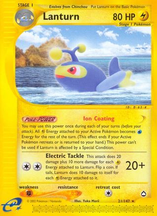 Lanturn (21) (Reverse Holofoil)