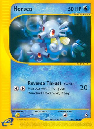 Horsea (85) (Reverse Holofoil)