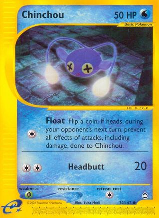 Chinchou (70) (Reverse Holofoil)