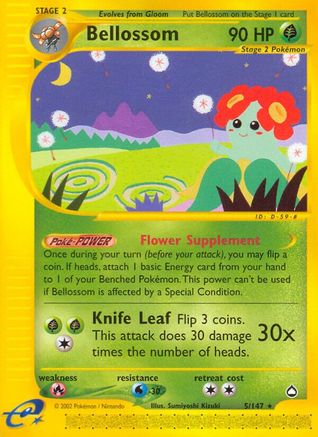 Bellossom (Reverse Holofoil)