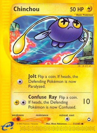 Chinchou (71) (Reverse Holofoil)