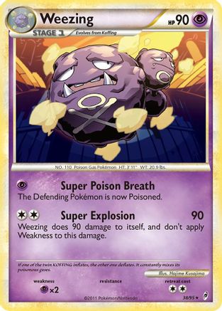 Weezing (Reverse Holofoil)
