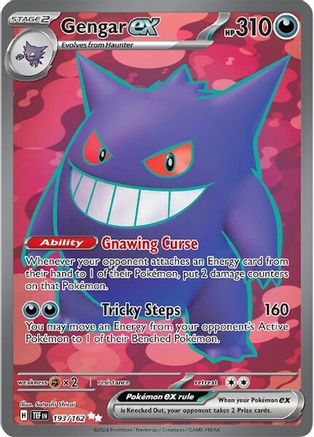 Gengar ex - 193/162 (Holofoil)