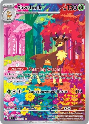 Sawsbuck - 166/162 (Holofoil)