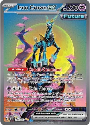 Iron Crown ex - 206/162 (Holofoil)