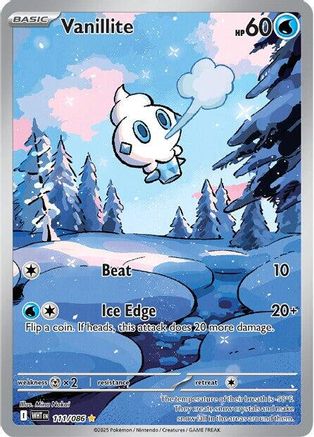 Vanillite - 111/086 (Holofoil)