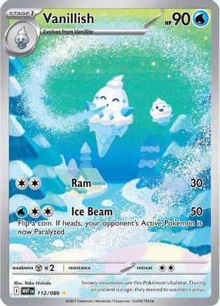 Vanillish - 112/086 (Holofoil)
