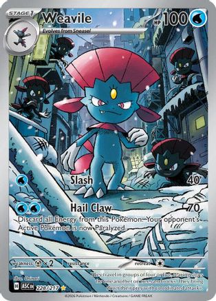 Weavile - 228/217 (Holofoil)