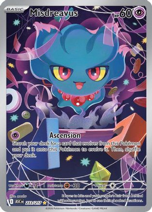 Misdreavus - 233/217 (Holofoil)