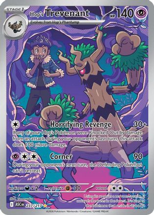 Hop's Trevenant - 237/217 (Holofoil)