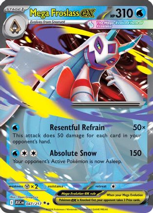 Mega Froslass ex - 047/217 (Holofoil)