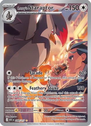 Larry's Staraptor - 249/217 (Holofoil)