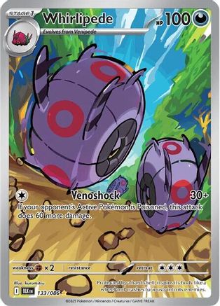 Whirlipede - 133/086 (Holofoil)