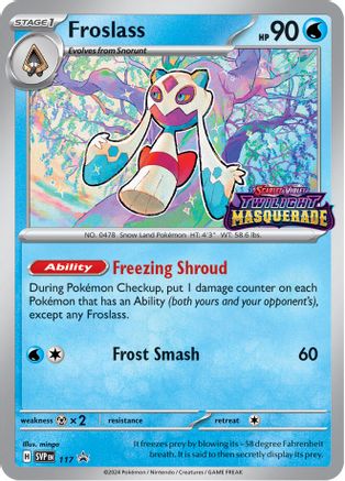 Froslass - 117 (Holofoil)
