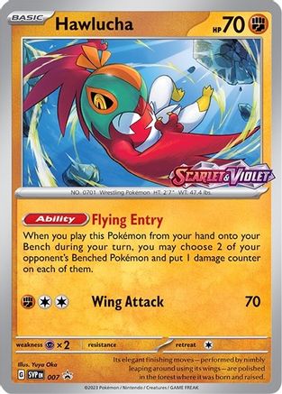 Hawlucha - 007 (Prerelease) (Holofoil)
