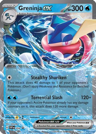 Greninja ex - 054 (Holofoil)